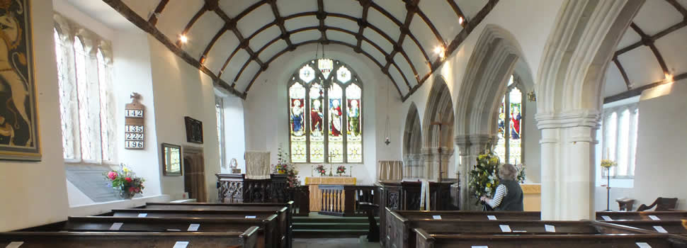 Interior of the Parish Church of St Sampson
